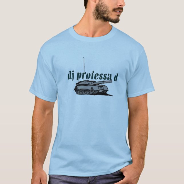 DJ professa Behälter T-Shirt (Vorderseite)