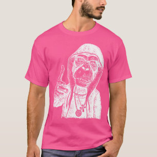 Dj Rapper Funk Monkey Hip Hop Music Gangstar Pop M T-Shirt