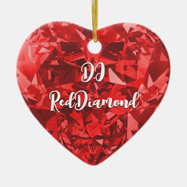 dj RedDiamond Ornament (Vorne)