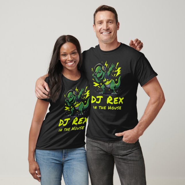 DJ Rex im Haus T-Shirt (Unisex)