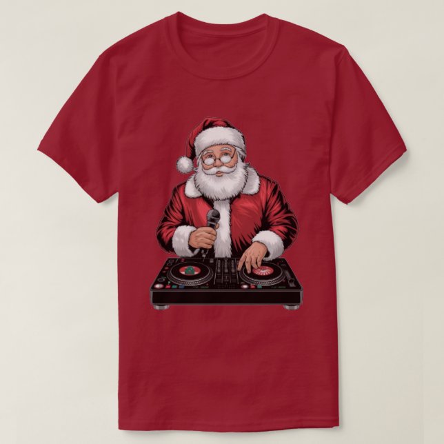 DJ Santa T-Shirt (Design vorne)
