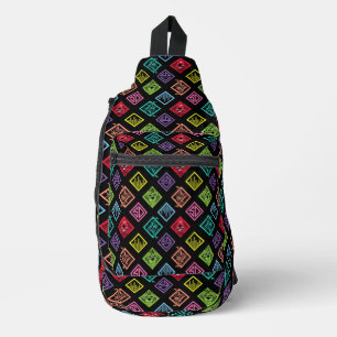 DJ Scooby-Doo-Muster Crossbody Bag