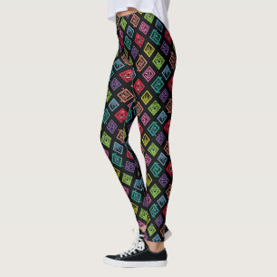 DJ Scooby-Doo-Muster Leggings