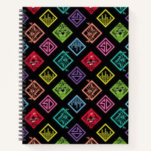 DJ Scooby-Doo-Muster Notizbuch