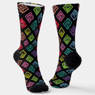 DJ Scooby-Doo-Muster Socken