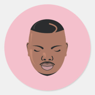 DJ Screw Runder Aufkleber