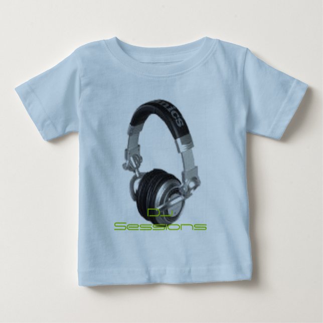 DJ-Sitzungen Baby T-shirt (Vorderseite)