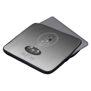 DJ Skeleton Laptopschutzhülle
