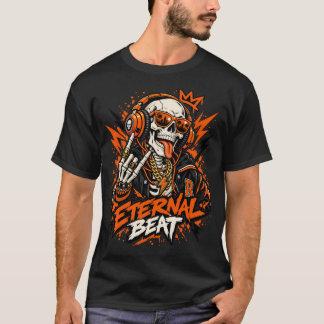 DJ Skeleton Music Producer-Shirt, Eternal Beats St T-Shirt