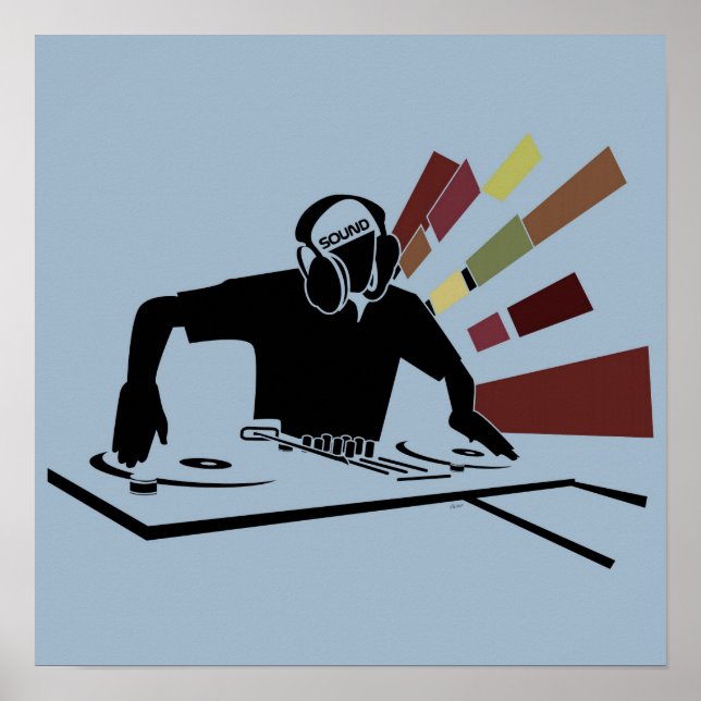 DJ SOUND POSTER (Vorne)