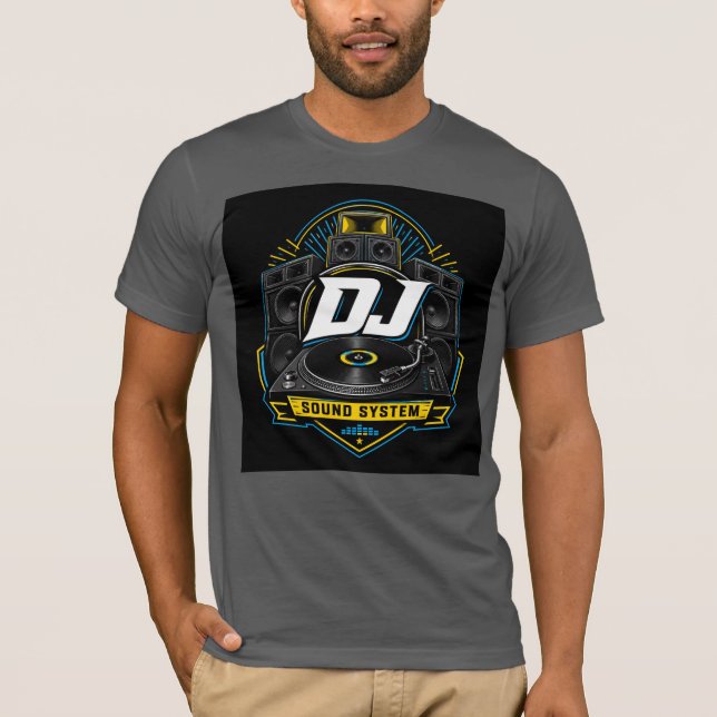DJ Sound System T-Shirt (Vorderseite)