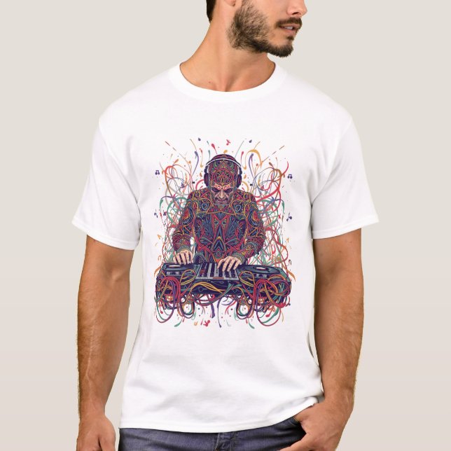DJ Soundwave Tapestry T-Shirt (Vorderseite)