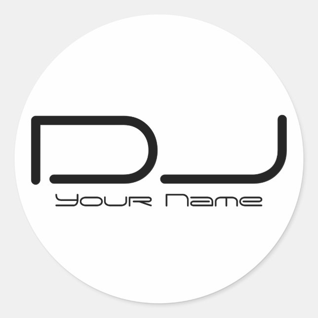 DJ Sticker (Vorderseite)