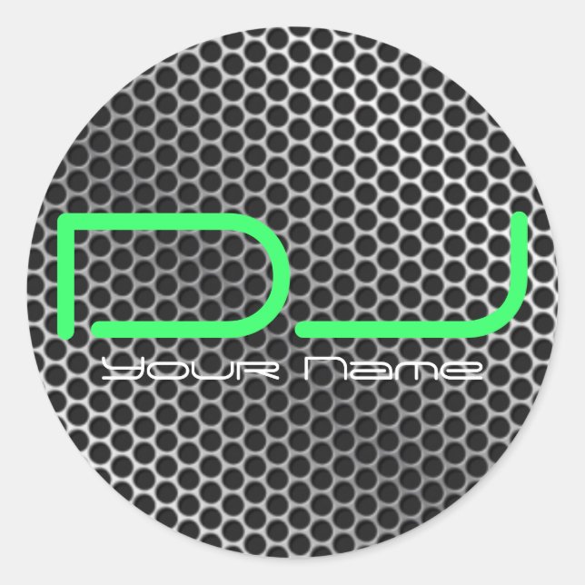DJ Sticker (Vorderseite)