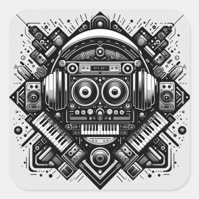 DJ Sticker (Vorderseite)