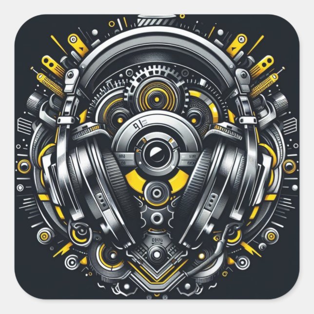 DJ Sticker (Vorderseite)