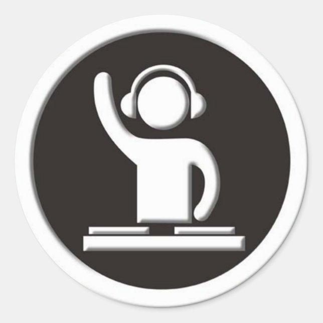 Dj Sticker (Vorderseite)