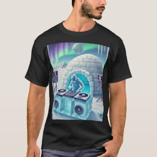 Dj-Stil in Eis-Zuhause T-Shirt