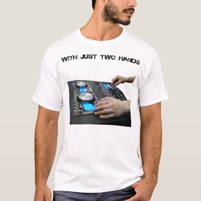 DJ-T-Shirt T-Shirt (Vorderseite)