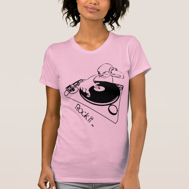 DJ-T-Shirt T-Shirt (Vorderseite)