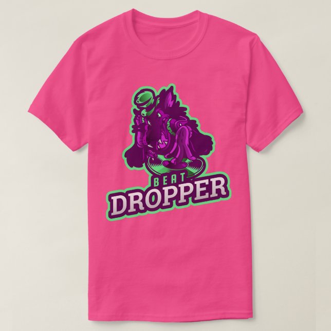 DJ Techno House Electronic Dance Music T-Shirt (Design vorne)