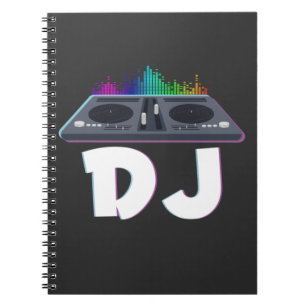 DJ Techno Music Producer Electro Musician Notizblock