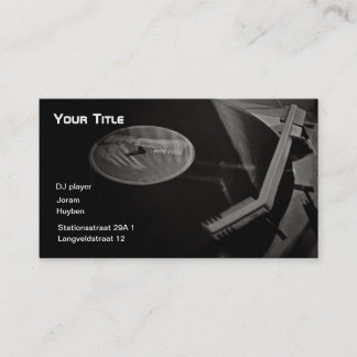 DJ-Time Visitenkarte