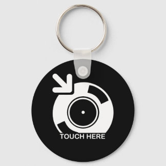DJ Touch Here Schlüsselanhänger