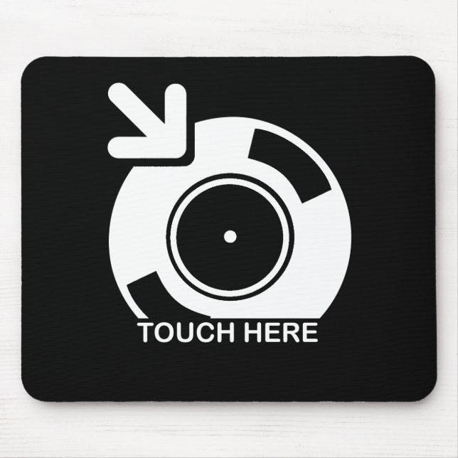DJ-Touch hier Mousepad (Vorne)