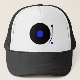 DJ Turntable Hat Truckerkappe