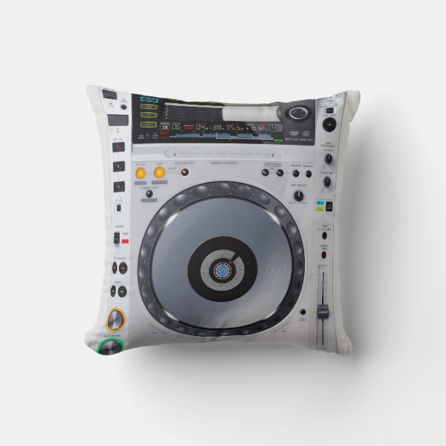 DJ-Turntable-Kissen Kissen (Vorderseite)