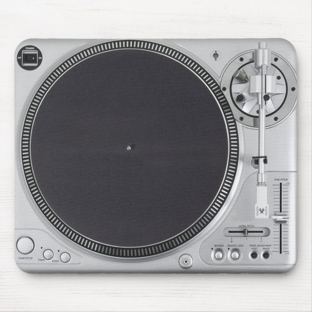 DJ Turntable Mousepad (Vorne)