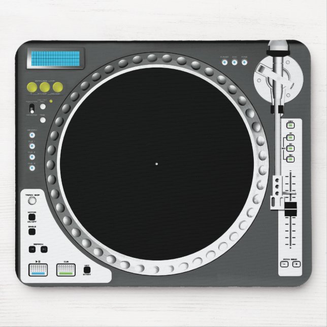 DJ Turntable Mousepad (Vorne)