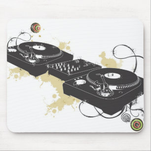 DJ-Turntable Mousepad