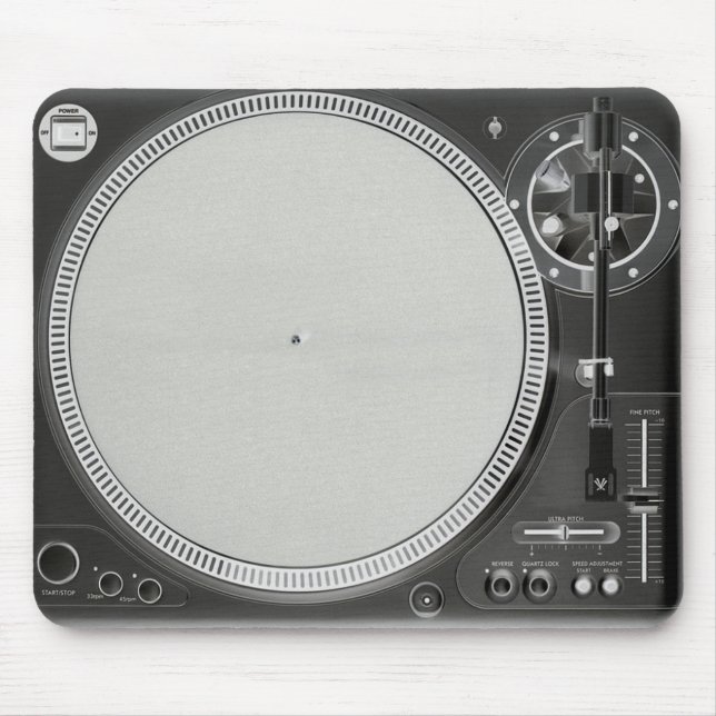 DJ Turntable Mousepad (Vorne)