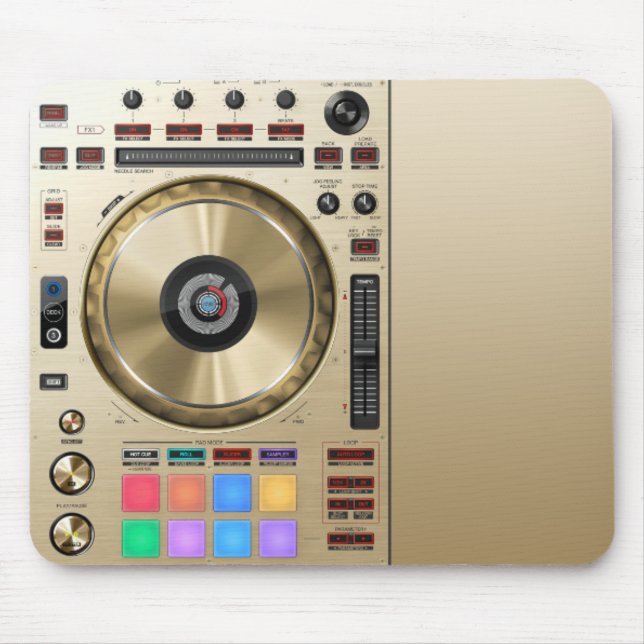 DJ Turntable Mousepad (Vorne)