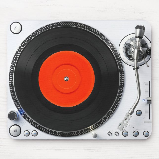 DJ-Turntable Mousepad (Vorne)