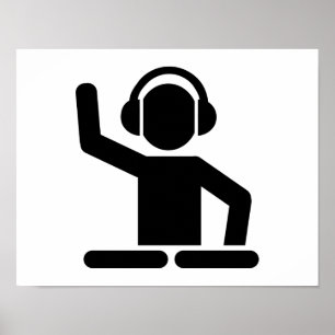 DJ-Turntable Poster