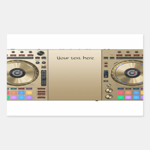 DJ Turntable Sticker