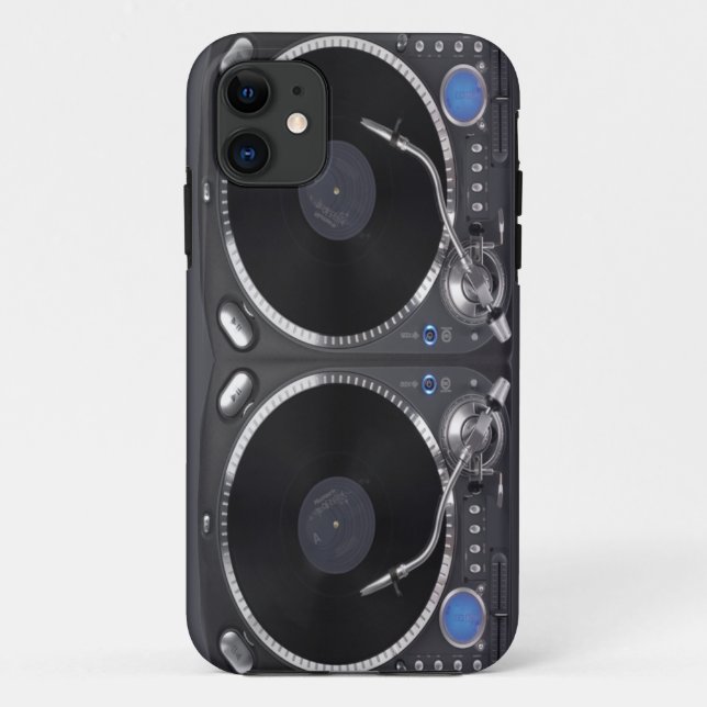 DJ-Turntable VOL2 Case-Mate iPhone Hülle (Rückseite)