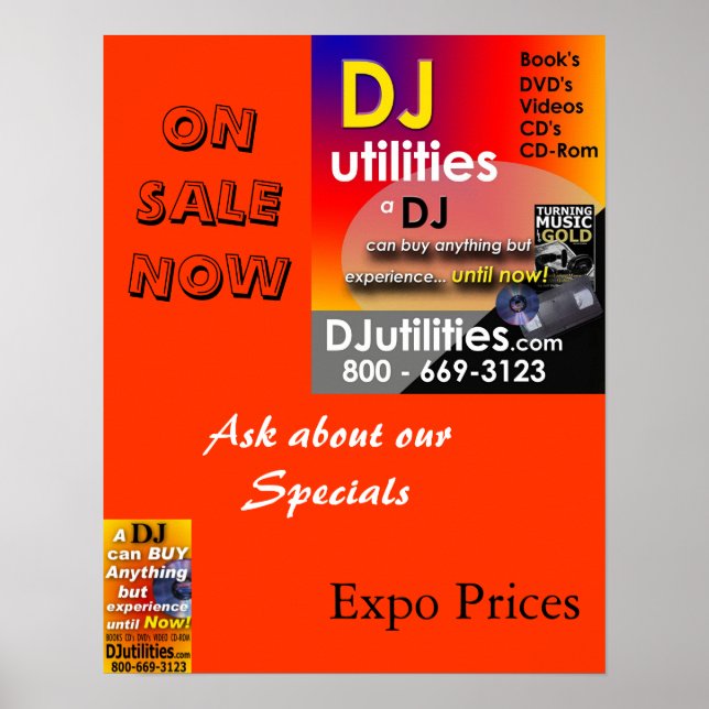 DJ Utilities Poster (Vorne)