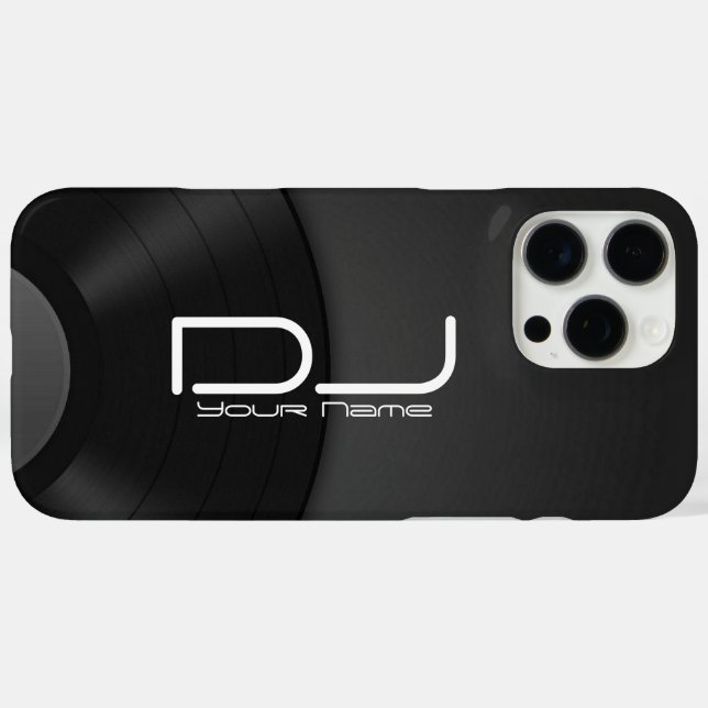 DJ Vinyl Case-Mate iPhone Hülle (Rückseite (Horizontal))