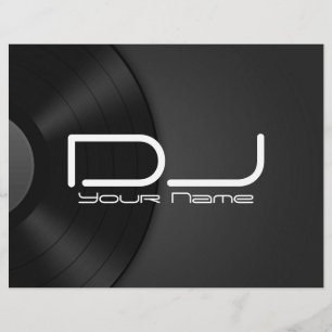 DJ Vinyl Flyer