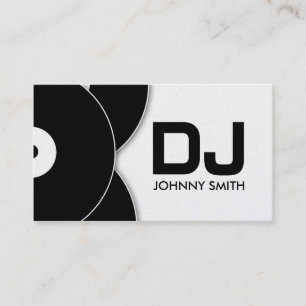 DJ-Vinyl-Schallplatten-Musik-Geschäftskarte Visitenkarte