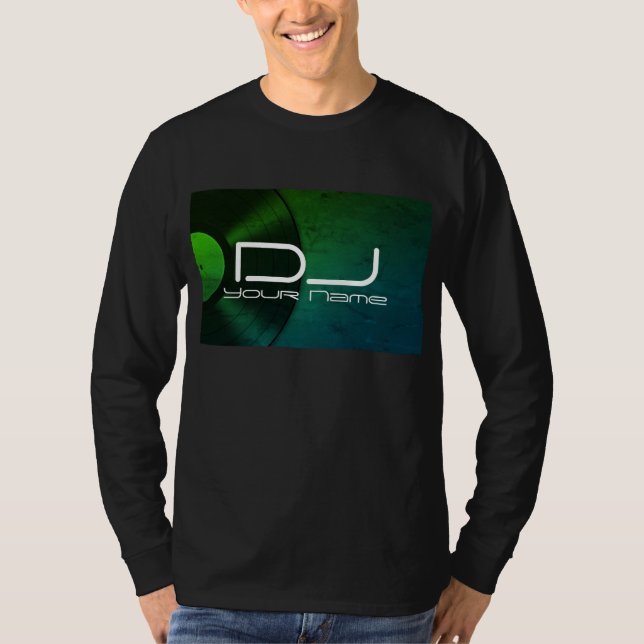 DJ VINYL Sweatshirt T-Shirt (Vorderseite)