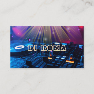 DJ VISITENKARTE