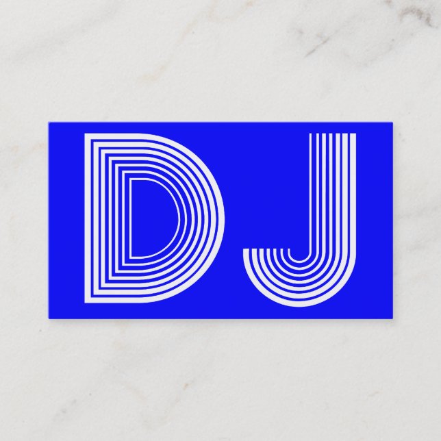 DJ VISITENKARTE (Vorderseite)