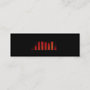 DJ-Visitenkarte Mini Visitenkarte