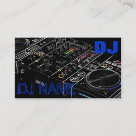 DJ-Visitenkarte Visitenkarte