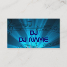 DJ-Visitenkarte Visitenkarte